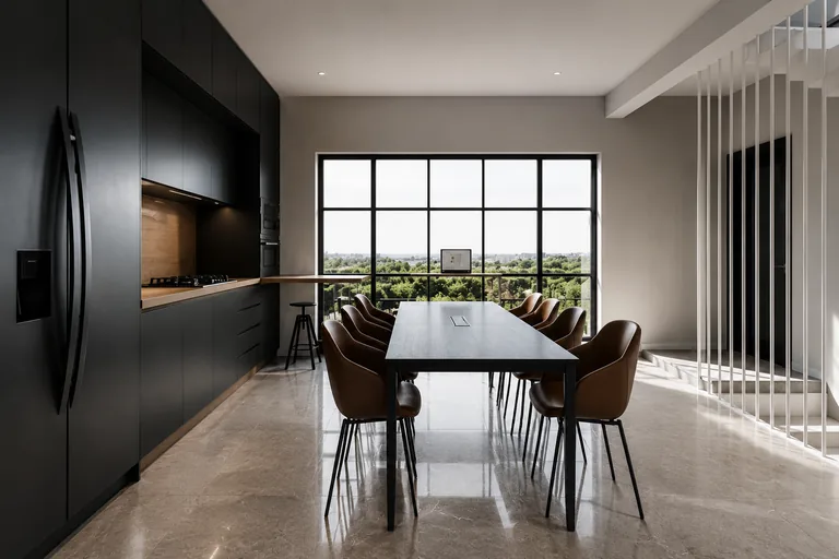 Visualisation: kitchen and dining area