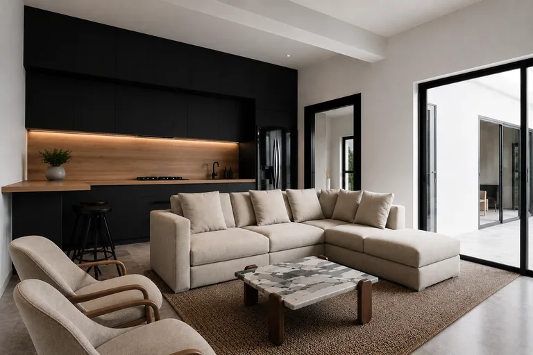 Visualisation: an open living area